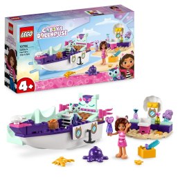 LEGO Gabby's Dollhouse 10786 Statek i spa Gabi i Syrenkotki