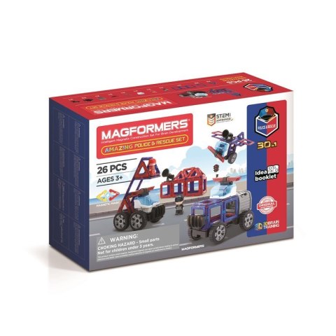 MAGFORMERS Amazing Police 717001