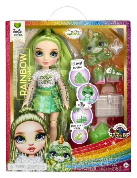 Rainbow High Classic Rainbow Fashion Doll- Jade (green)