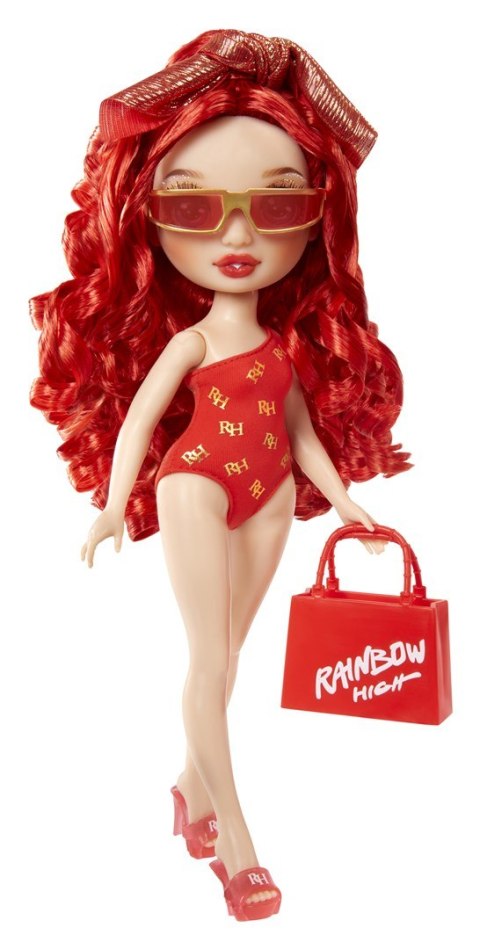 Rainbow High Swim & Style Fashion Doll- Ruby (Red)