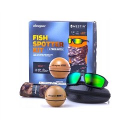 Deeper | Deeper Fish Spotter Kit with Smart Sonar CHIRP+2 | Sonar | Beige/Black/Camouflage