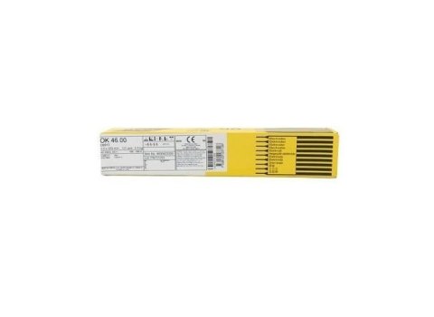 ESAB ELEKTRODA RUTYLOWA FI 4,0 x 350mm 5,4KG OK 46.00 121szt. RÓŻ.