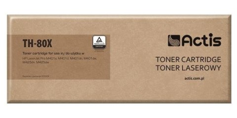 Actis TH-80X Toner (zamiennik HP 80X CF280X; Standard; 6900 stron; czarny)