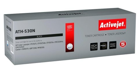 Activejet ATH-530N Toner (zamiennik HP 304A CC530A, Canon CRG-718B; Supreme; 3800 stron; czarny)