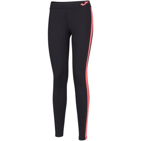 Legginsy damskie Joma Ascona Long Tight czarno-różowe 901127.119 XS