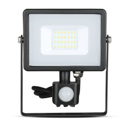 V-TAC Naświetlacz LED z czujnikiem ruchu 20W 3000K 1600lm