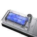 POWERNEED SOLARNA LAMPA ULICZNA ATLAS 8000LM, LED X160, PANEL SOLARNY 86W, CZUJNIK RUCHU I ZMIERZCHOWY, SREBRNA, SSL38