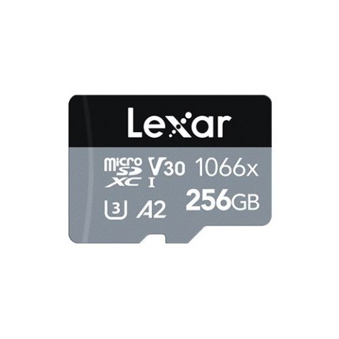 Karta microSDXC Lexar Pro LMS1066256G-BNANG 256GB UHS-I Silver 1066x