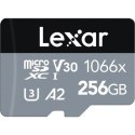 Karta microSDXC Lexar Pro LMS1066256G-BNANG 256GB UHS-I Silver 1066x