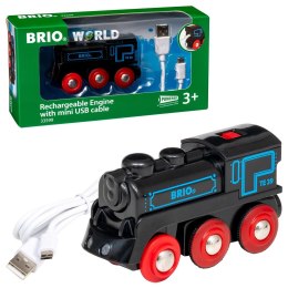 BRIO 33599 Lokomotywa klasyczna z USB p6