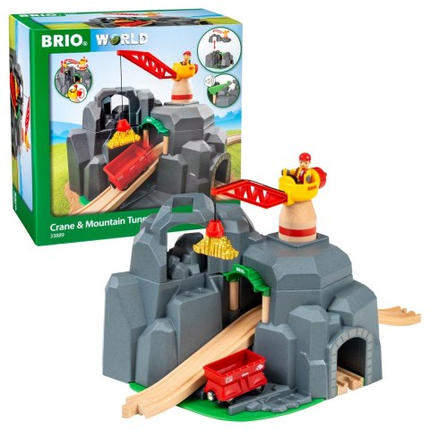 BRIO 33889 Dźwig i tunel górski p2