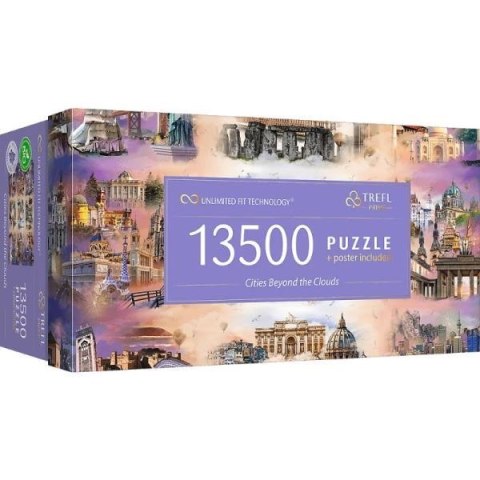 Puzzle Prime 13500 el. Cities beyond the clouds 81030 TREFL