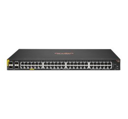 Aruba 6000 48G Class4 PoE 4SFP 370W Zarządzany L3 Gigabit Ethernet (10/100/1000) Obsługa PoE 1U