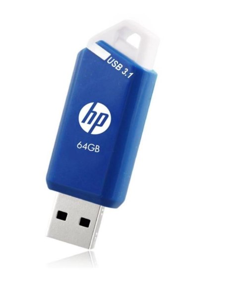 Pendrive HP HPFD755W-64 (64 GB /Biało-niebieski )