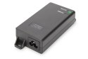 Zasilacz/Adapter PoE+ 802.3at aktywny max. 55V 30W 10/100/1000Mbps