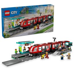 LEGO CITY 60423 Tramwaj miejski ze stacją