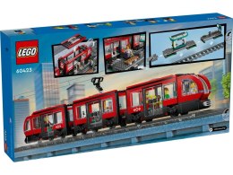 LEGO CITY 60423 Tramwaj miejski ze stacją