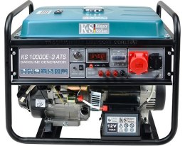 KS GENERATOR BENZYNOWY KS 10000E-3 ATS 230/400V, ROZRUCH ELEKTRYCZNY.