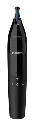 Philips | NT1650/16 | Trymer do nosa i uszu | Trymer do włosów w nosie | Wet & Dry | Czarny