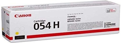 Toner CANON CLBP Cartridge 054H Żółty 3025C002