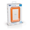 LaCie Rugged Mini zewnętrzny dysk twarde 2 TB 5400 RPM Micro-USB B 3.2 Gen 1 (3.1 Gen 1) Pomarańczowy, Srebrny