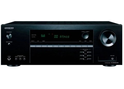 Amplituner Kina Domowego Onkyo TX-SR494DAB czarny (WYPRZEDAŻ)