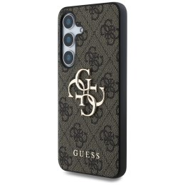 Etui Guess Big 4G Logo Classic Logo do Samsung Galaxy S25 brązowy