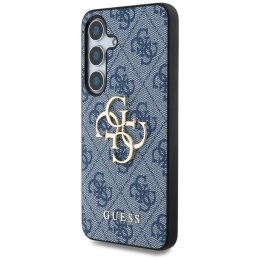 Etui Guess Big 4G Logo Classic Logo do Samsung Galaxy S25 niebieski