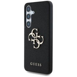 Etui Guess Grained Big 4G Logo Small Classic Logo do Samsung Galaxy S25 czarny