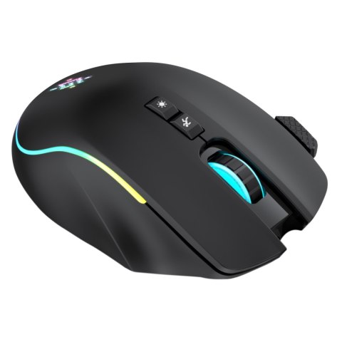 Mysz bezprzewodowa, Defender THUNDER GM-213, czarna, optyczna, 1600DPI