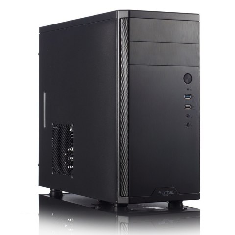 Fractal Design | CORE 1100 | Black | Micro ATX | Zasilacz w zestawie Nie | ATX PSU, do 185 mm, jeśli zamontowany jest napęd opty