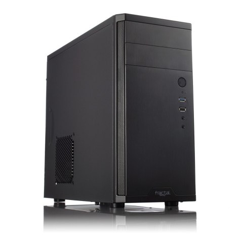 Fractal Design | CORE 1100 | Black | Micro ATX | Zasilacz w zestawie Nie | ATX PSU, do 185 mm, jeśli zamontowany jest napęd opty
