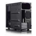 Fractal Design | CORE 1100 | Black | Micro ATX | Zasilacz w zestawie Nie | ATX PSU, do 185 mm, jeśli zamontowany jest napęd opty