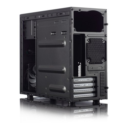 Fractal Design | CORE 1100 | Black | Micro ATX | Zasilacz w zestawie Nie | ATX PSU, do 185 mm, jeśli zamontowany jest napęd opty