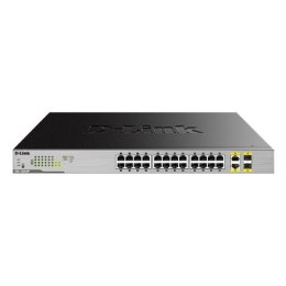 D-Link | Switch | DGS-1026MP | Niezarządzany | Do montażu w szafie | Porty 1 Gb/s (RJ-45) w liczbie 24 | Porty SFP w liczbie 2 |