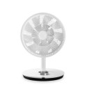 Duux | Smart Fan | Whisper Flex | Stand Fan | White | Diameter 34 cm | Number of speeds 26 | Oscillation | 3-27 W | Yes | Timer