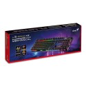Genius GX Gaming Scorpion K12 Copilot, klawiatura CZ/SK, do gry, przewodowa (USB), czarna, mechaniczna