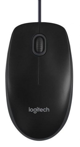 Mysz Logitech B100 910-003357 (optyczna; 800 DPI; kolor czarny)