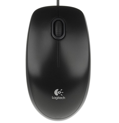 Mysz Logitech B100 910-003357 (optyczna; 800 DPI; kolor czarny)