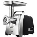 Bosch | Meat mincer | MFW68660 | Black | Throughput (kg/min) 4.3 | Kebbe, Sausage horn, Fruit press, Shredding Attachment, 4 bar