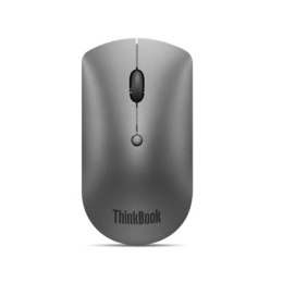 Lenovo | ThinkBook Bluetooth Silent Mouse | Bezprzewodowa | Bluetooth 5.0 | Żelaznoszara | 1 rok(i)