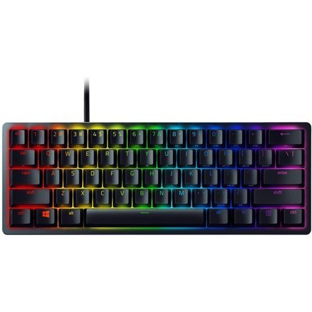 Razer | Huntsman Mini | Klawiatura dla graczy | Podświetlenie LED RGB | USA | Czarna | Przewodowa