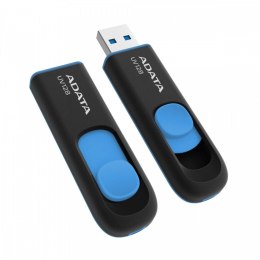 Adata Pendrive DashDrive UV128 32GB USB 3.2 Gen1 czarno - niebieski