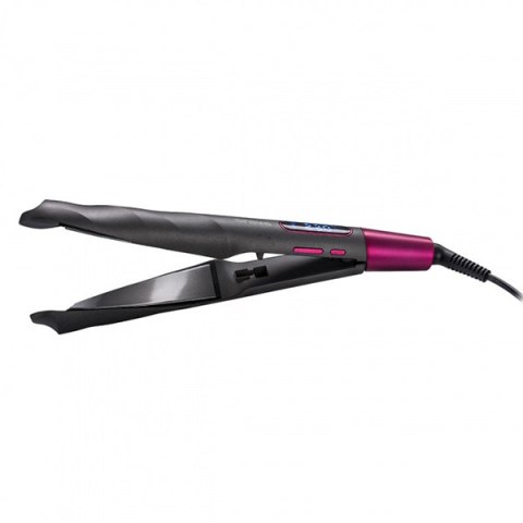 Prostownica / falownica do włosów Tenera, czarno-różowe, 50W, Orava