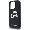 Etui Karl Lagerfeld HC 3D Rubber Double Heads do iPhone 16 Pro Max czarny