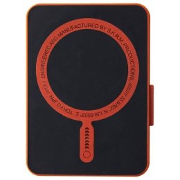 Portfel Skinarma Mirage Spunk Wallet Magnetic Grip Stand pomarańczowy