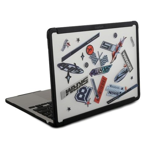 Skinarma etui Henko MacBook Air 13" (M3-M2) przezroczysty/frost clear
