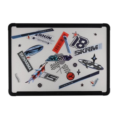 Skinarma etui Henko MacBook Air 13" (M3-M2) przezroczysty/frost clear