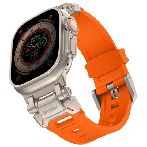 Skinarma pasek Titon Apple Watch Ultra 49mm pomarańczowy/orange