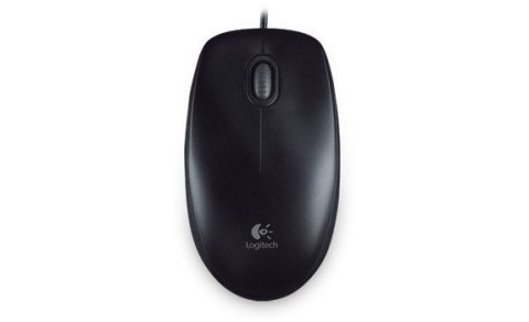 Logitech | Mouse | B100 | Wired | Black